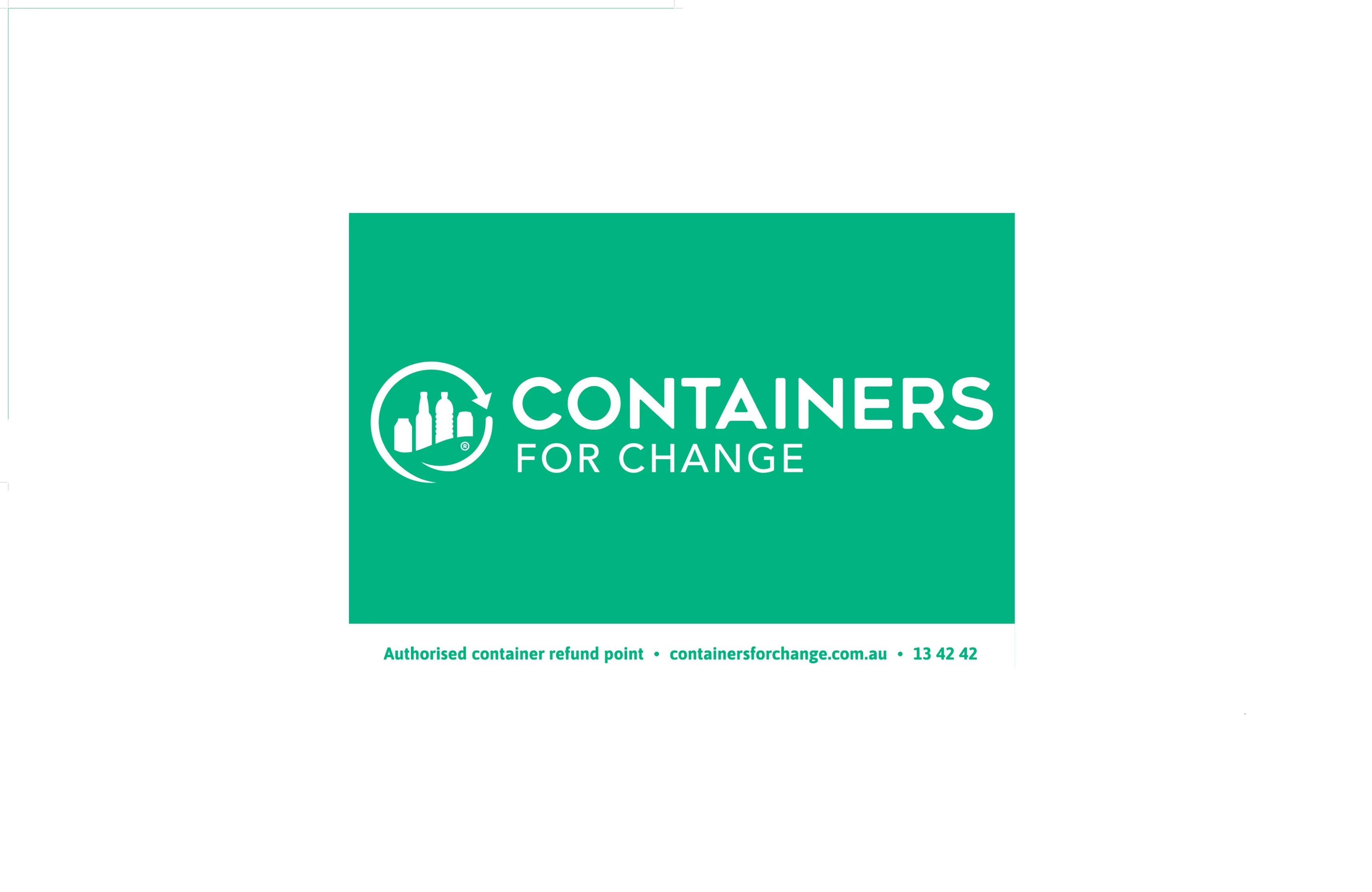 Signage – Containers for Change Online Store