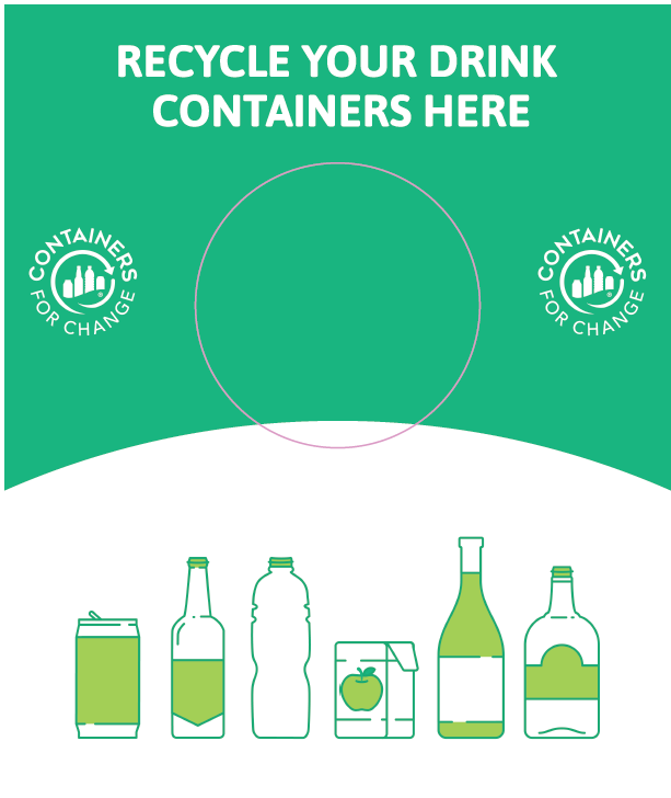 240L Standard - Lid sticker with hole