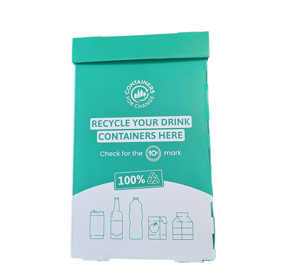 Corflute Bin Containers for Change Online Store